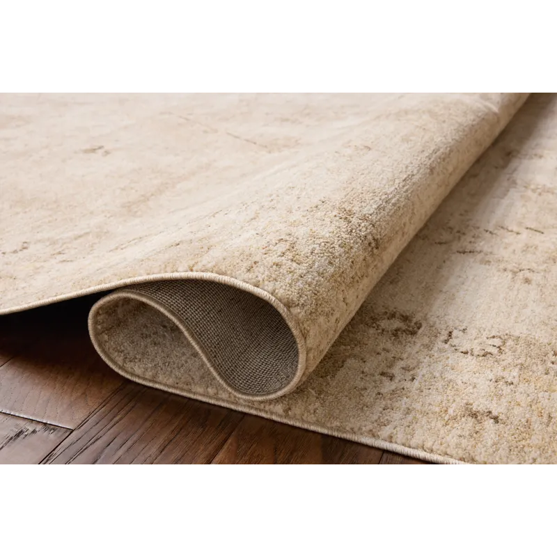 Chris Loves Julia x Loloi Palma Natural / Smoke 2\'-7\" x 7\'-6\" Rug