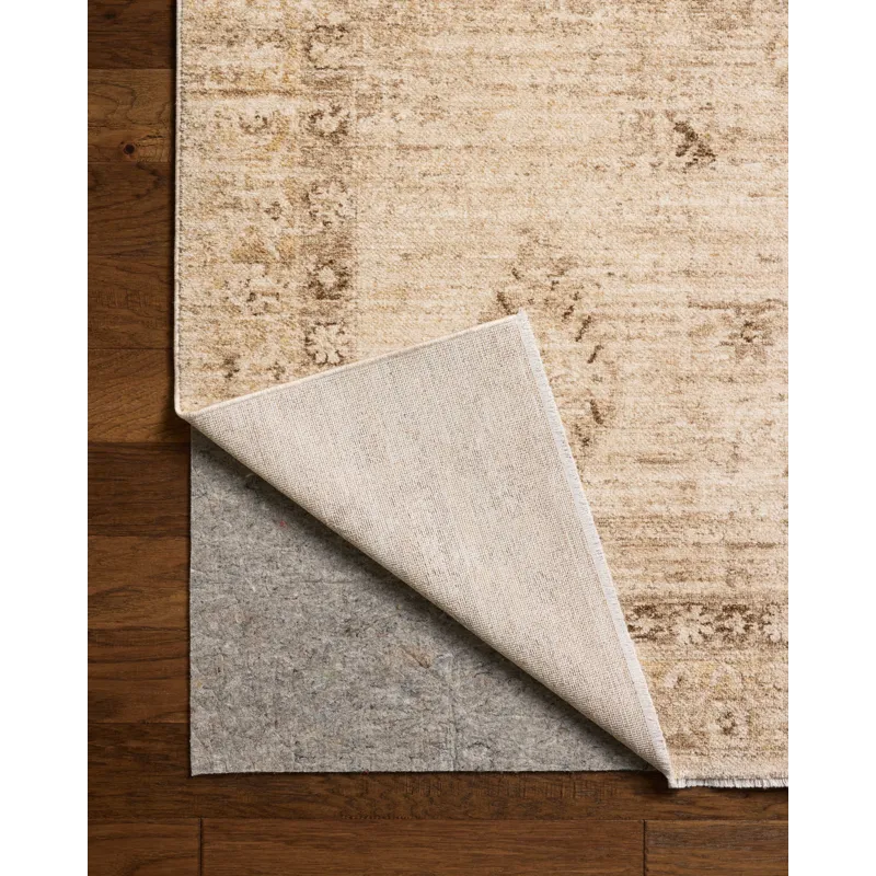 Chris Loves Julia x Loloi Palma Natural / Smoke 2\'-7\" x 7\'-6\" Rug