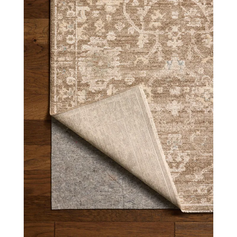 Chris Loves Julia x Loloi Palma Brown / Earth 3\'-6\" x 5\'-6\" Rug