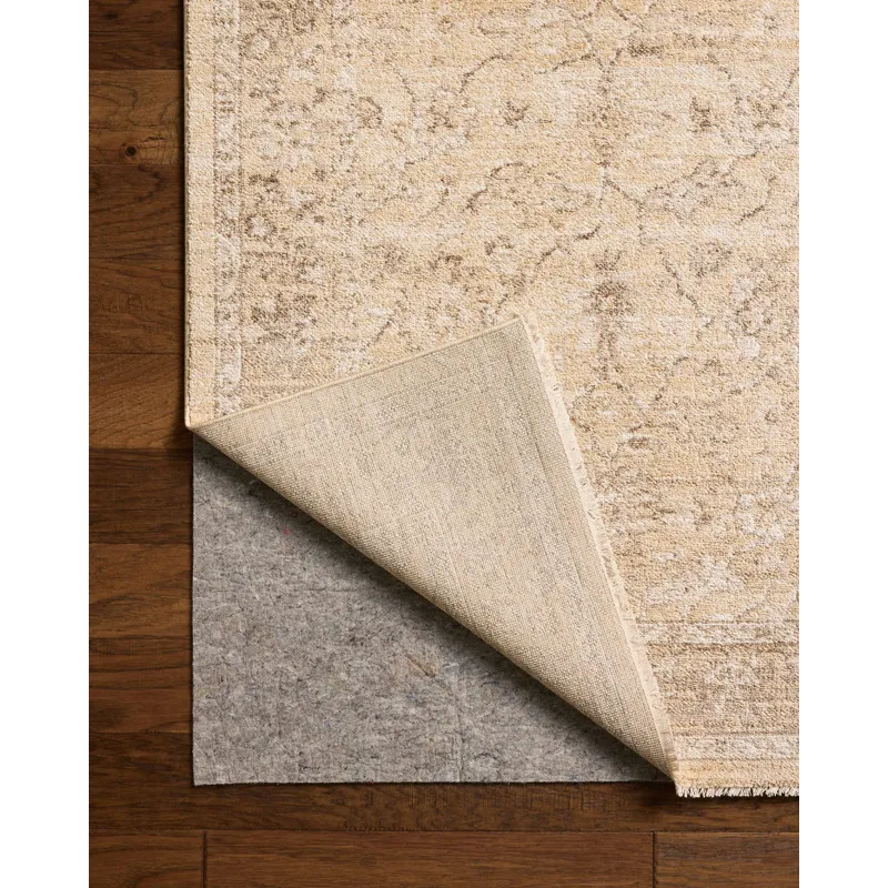 Chris Loves Julia x Loloi Palma Wheat / Bark 2\'-7\" x 7\'-6\" Rug