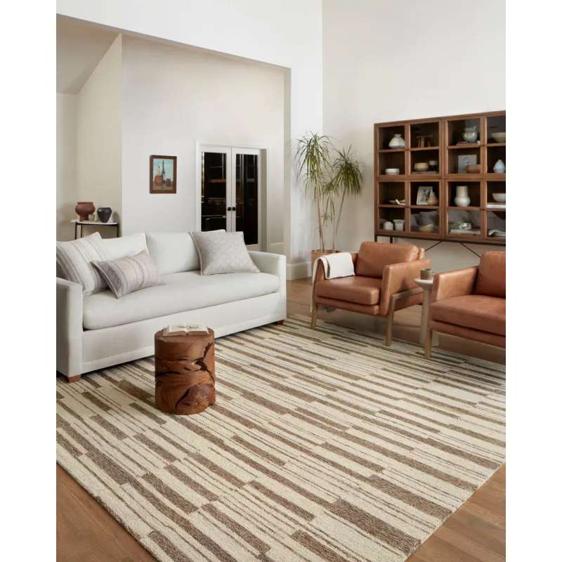 Polly Beige / Tobacco Rug (2' 0" X 5' 0")