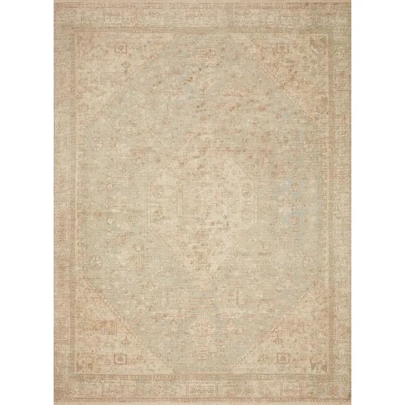 Priya Ocean / Ivory Rug (2' 3" X 3' 9")