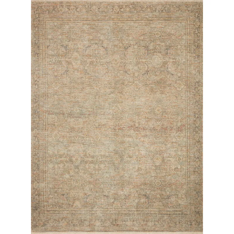 Priya Olive / Graphite Rug (7' 9" X 9' 9")