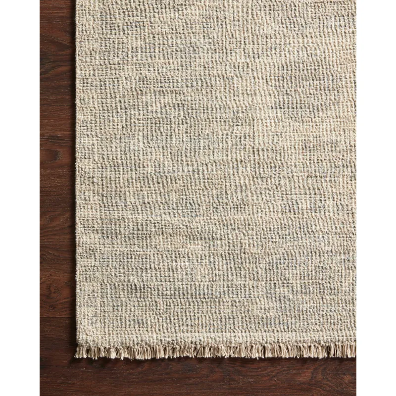Priya Ivory / Grey Rug (7' 9" X 9' 9")