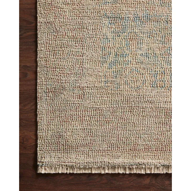 Priya Denim / Rust Rug (7' 9" X 9' 9")