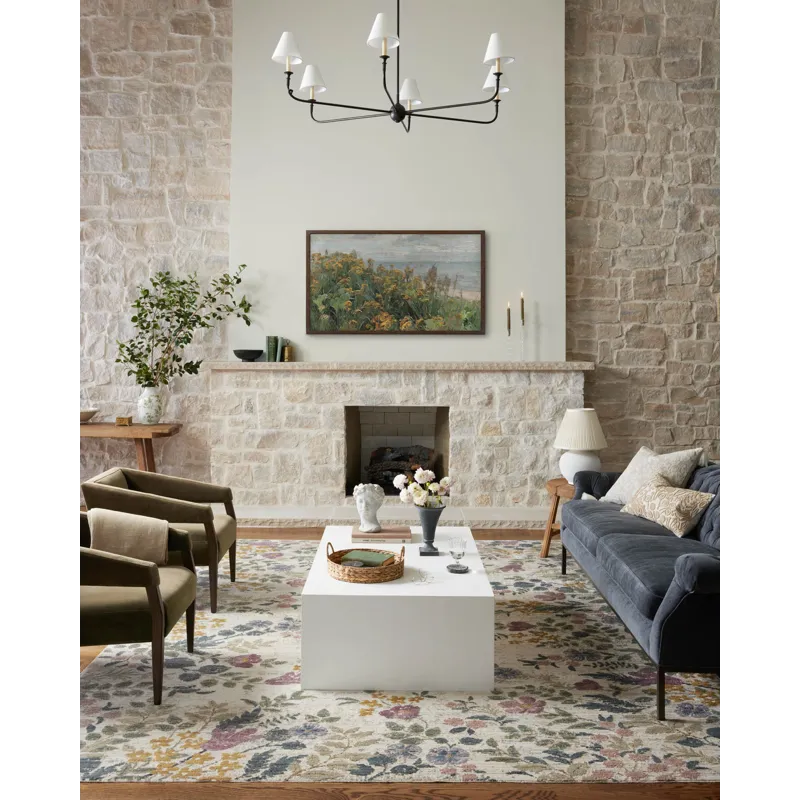 Loloi X Rifle Paper Co. Provence 7\'-10\" X 10\' Rug