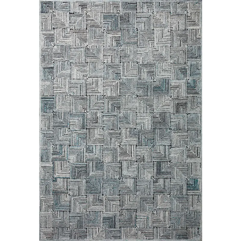 Prescott Arctic Blue Rug (2' 3" X 3' 9")