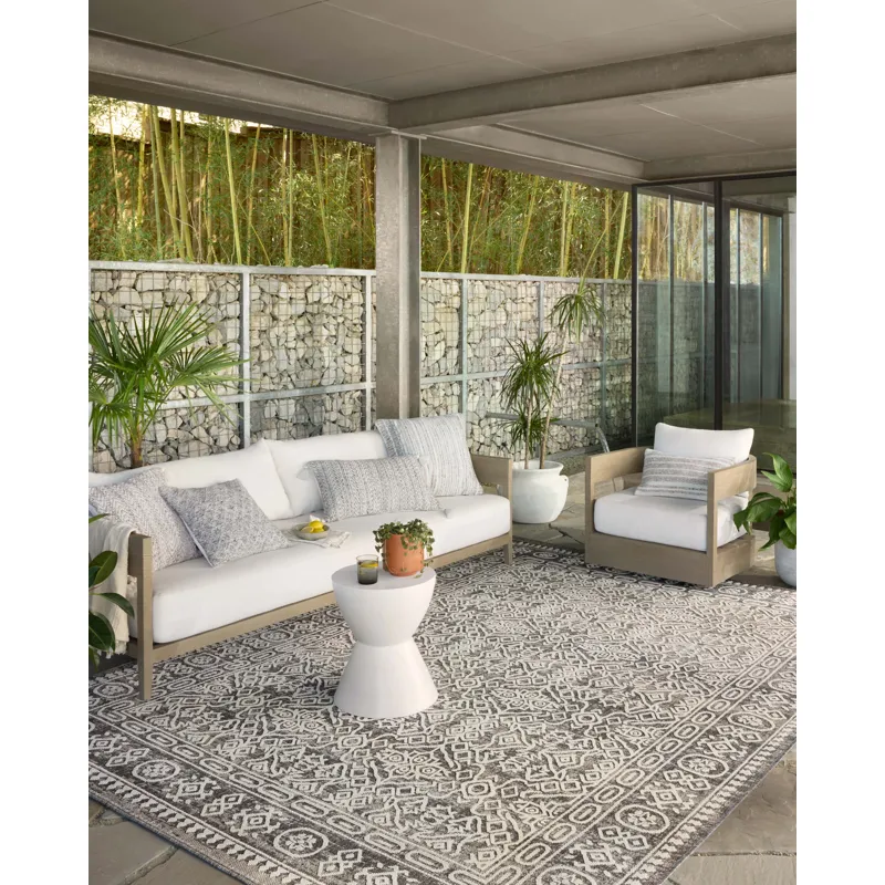 Rainier Pebble / Ivory Rug (11' 6" X 15')