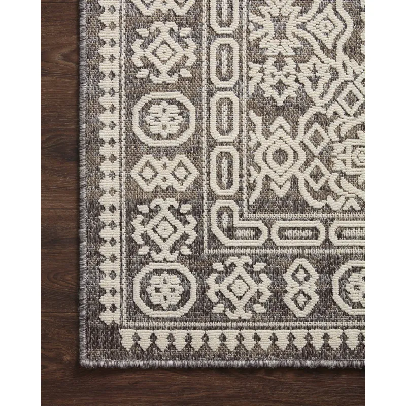 Rainier Pebble / Ivory Rug (11' 6" X 15')