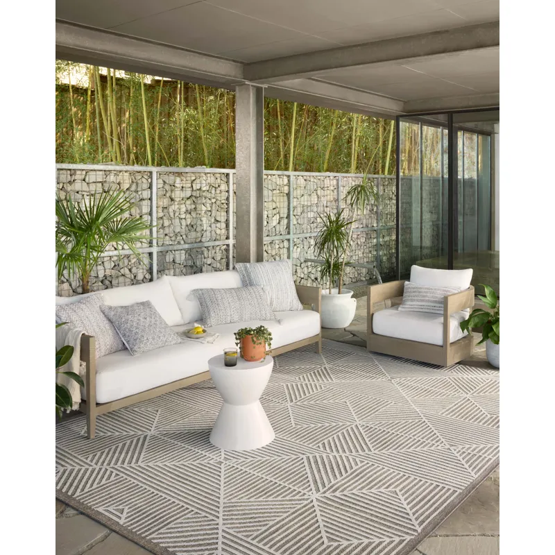 Rainier Natural / Ivory Rug (3' 11" X 5' 11")