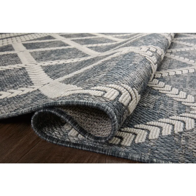 Rainier Denim / Ivory Rug (11' 6" X 15')