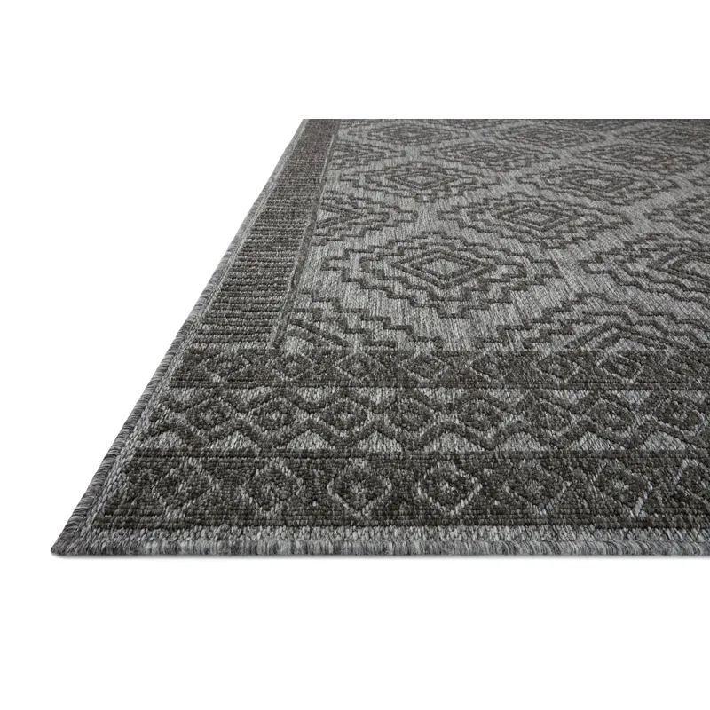 Rainier Grey / Charcoal Rug (7' 10" X 10' 10")