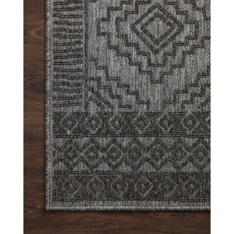 Rainier Grey / Charcoal Rug (7' 10" X 10' 10")