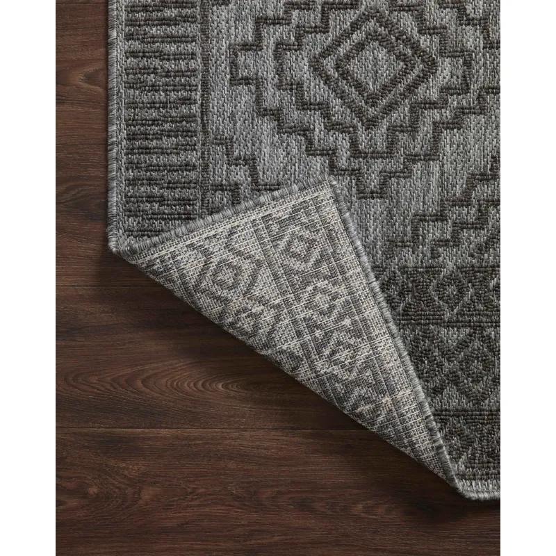Rainier Grey / Charcoal Rug (7' 10" X 10' 10")
