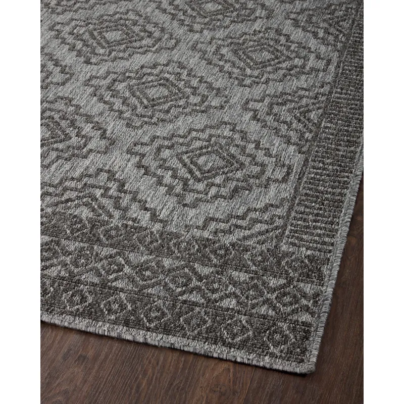 Rainier Grey / Charcoal Rug (7' 10" X 10' 10")