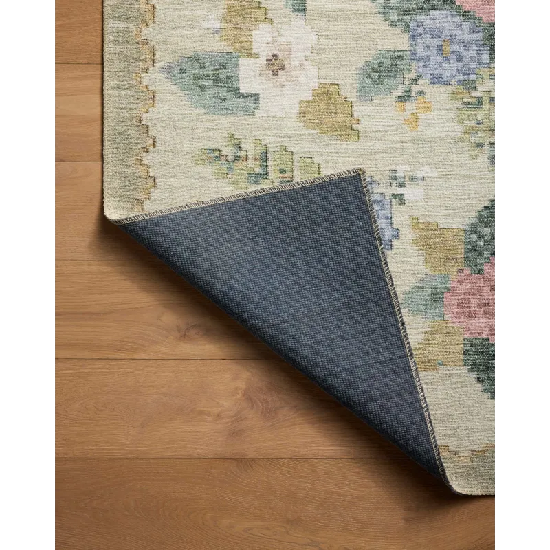 Loloi X Rifle Paper Co. Rosa 2\'-0\" X 5\'-0\" Rug