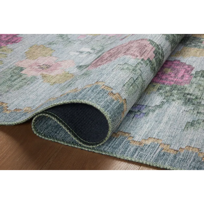 Loloi X Rifle Paper Co. Rosa 2\'-3\" X 3\'-9\" Rug