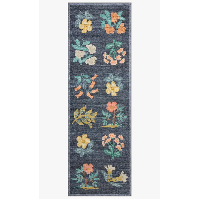 Loloi X Rifle Paper Co. Rosa 2\'-3\" X 3\'-9\" Rug