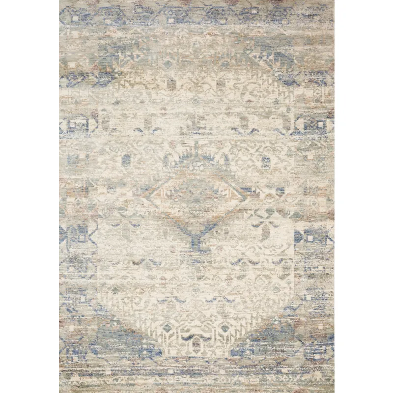 Revere Ivory / Blue Rug (11' 6" X 15' 6")