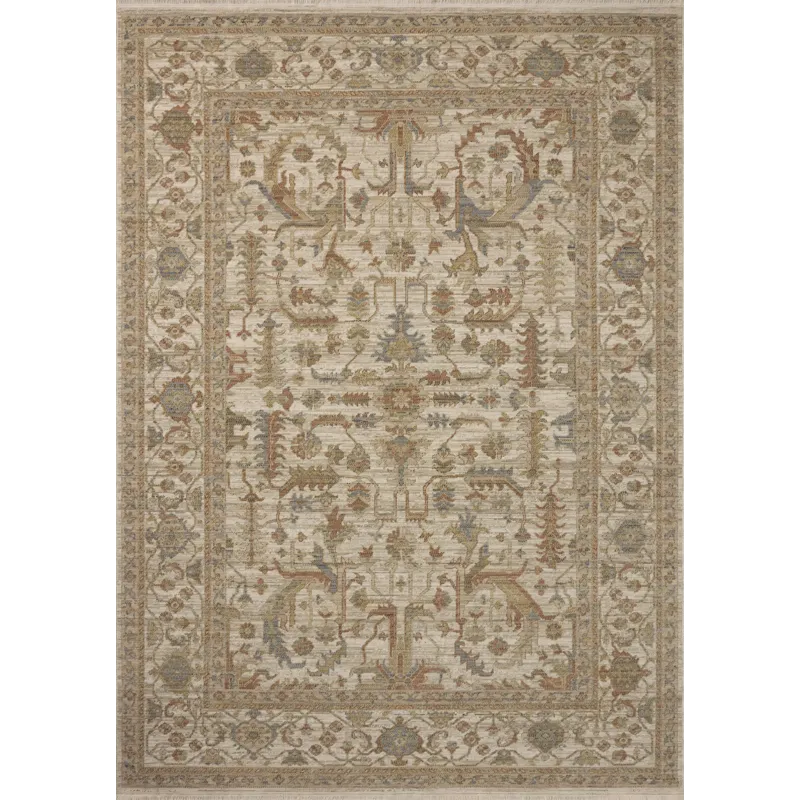 Loloi Reign Ivory / Sunset Rug