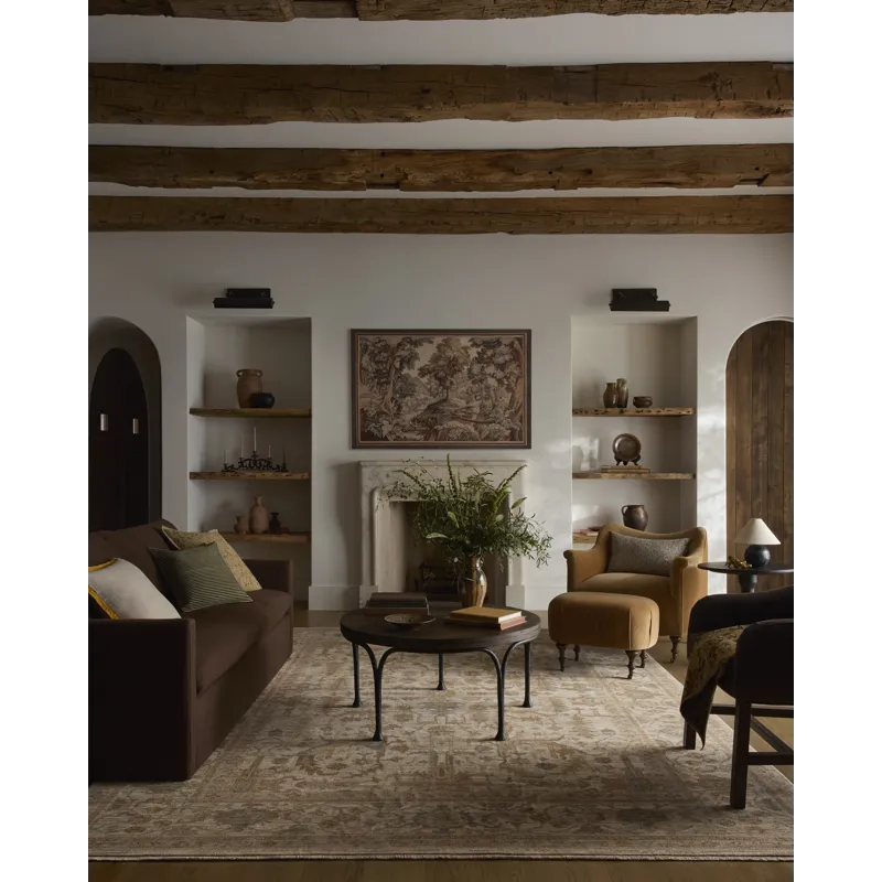 Loloi Reign Ivory / Sunset Rug