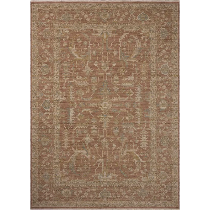 Loloi Reign Terracotta / Sky Rug