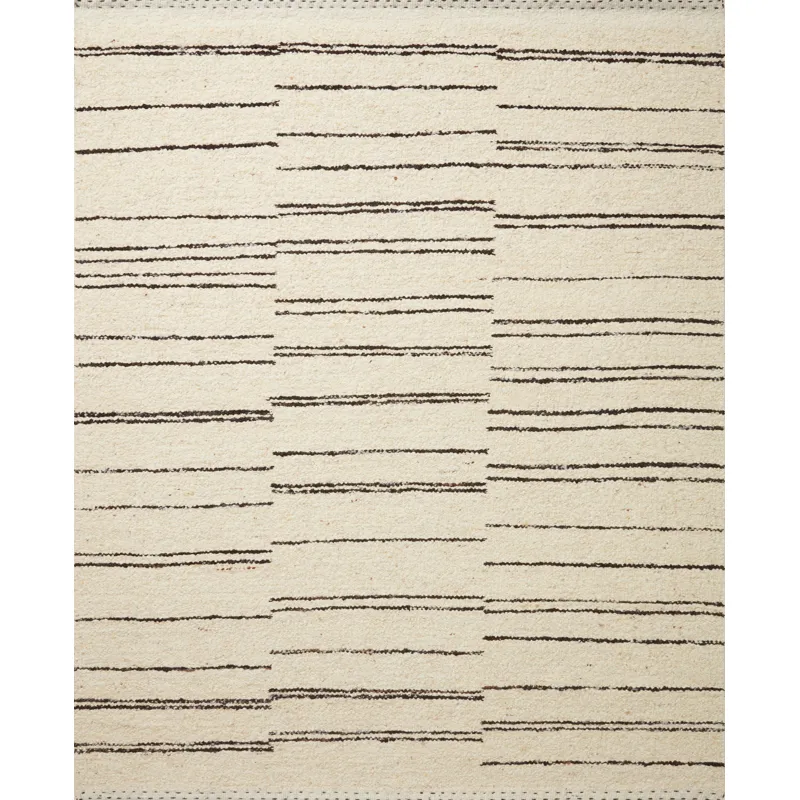 Roman Natural / Charcoal Rug (5' 6" X 8' 6")