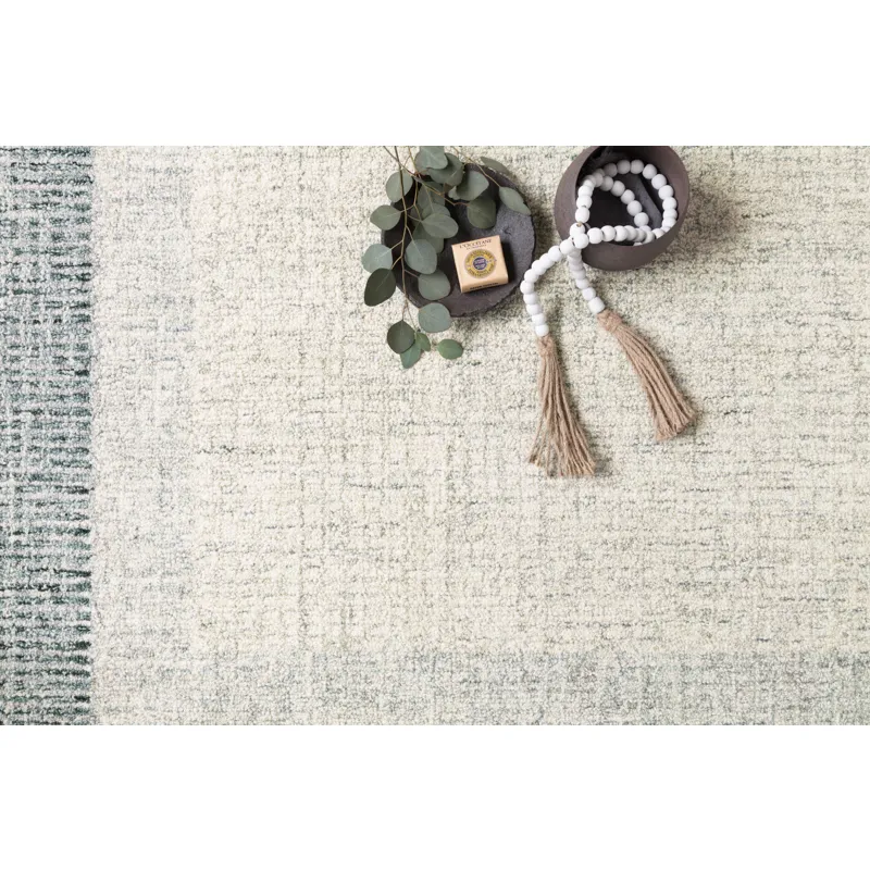 Rosina Grey / Blue Rug (3' 6" X 5' 6")