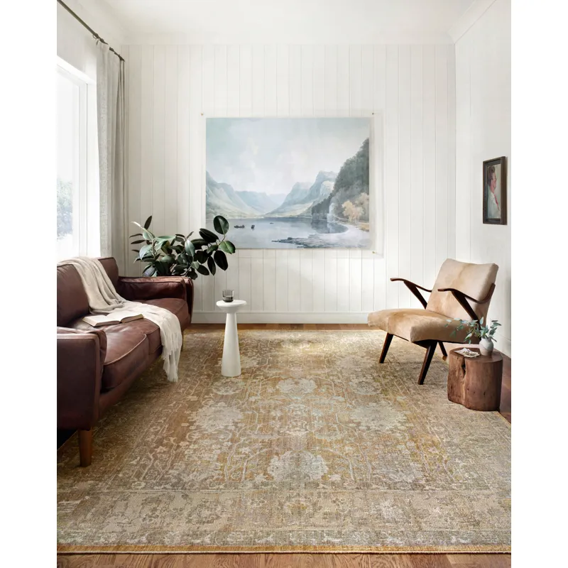 Rosemarie Gold / Sand Rug (3' 7" X 5' 7")