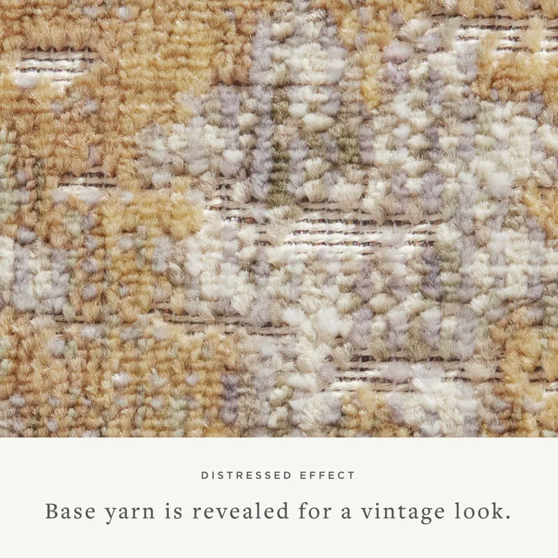 Rosemarie Gold / Sand Rug (3' 7" X 5' 7")