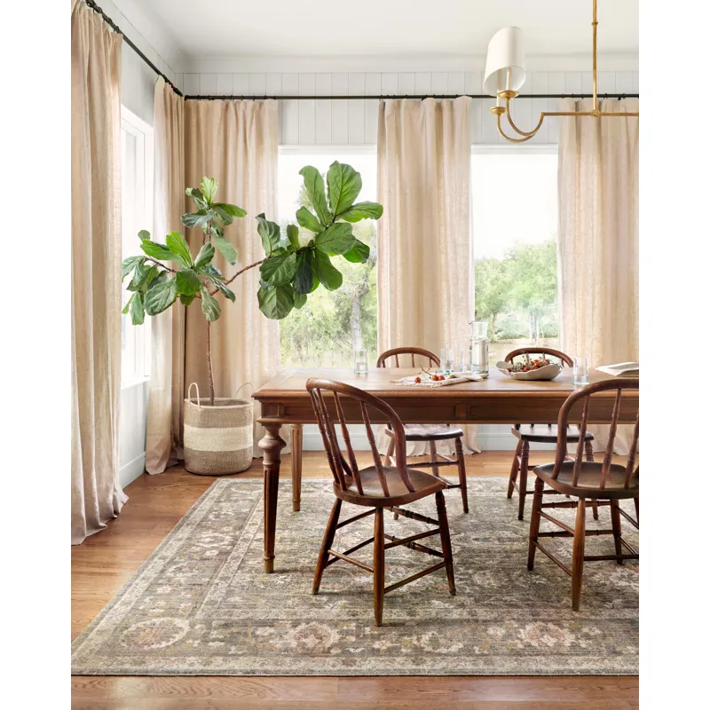 Rosemarie Sage / Blush Rug (10' 0" X 14' 0")