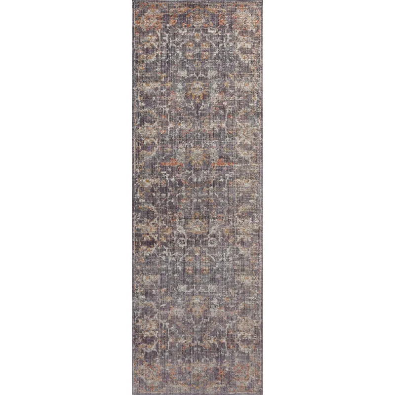 Rosemarie Graphite / Multi Rug (2' 7" X 12' 0")