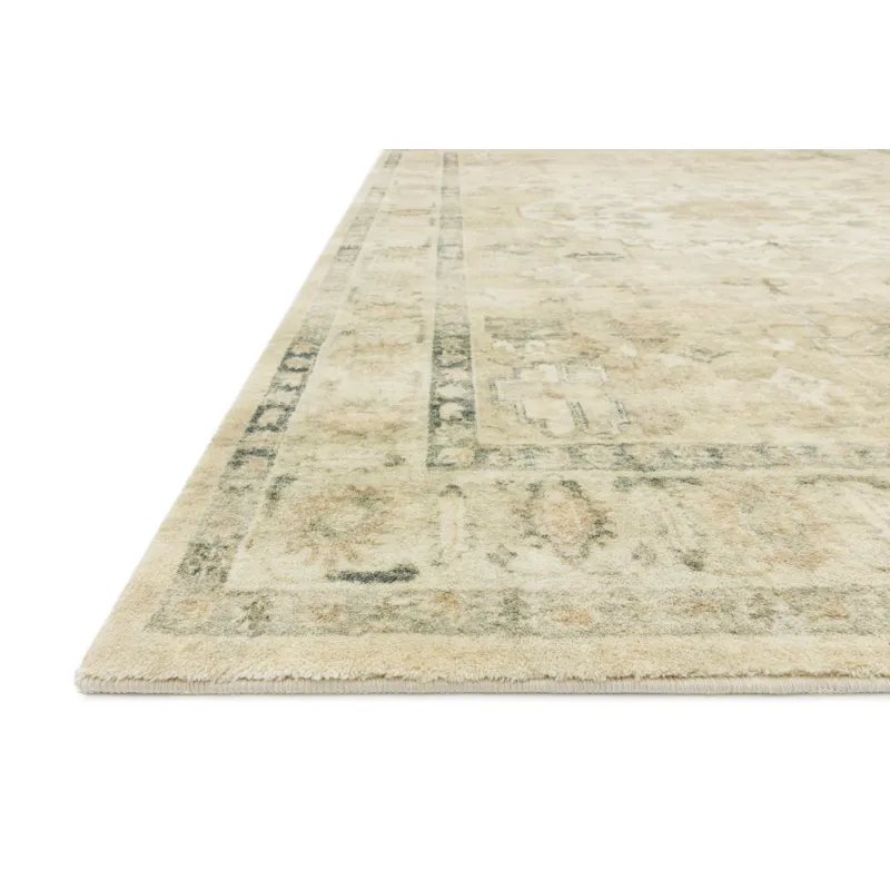 Rosette Sand / Ivory Rug (3' 3" X 5' 3")