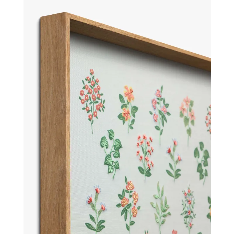 Loloi X Rifle Paper Co. 25\" X 25\" Wall Art