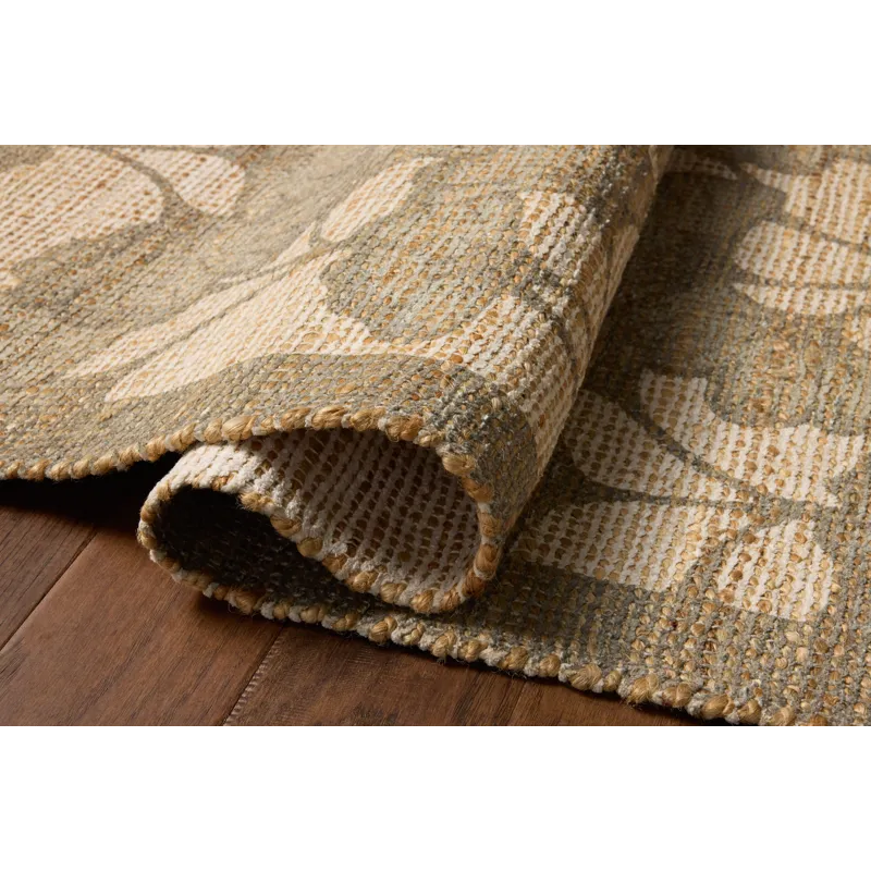 Chris Loves Julia x Loloi Rue Olive / Sage 3\'-6\" x 5\'-6\" Rug