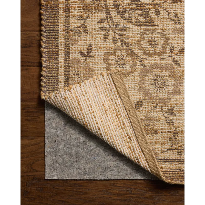 Chris Loves Julia x Loloi Rue Bark / Mocha 2\'-3\" x 3\'-9\" Rug