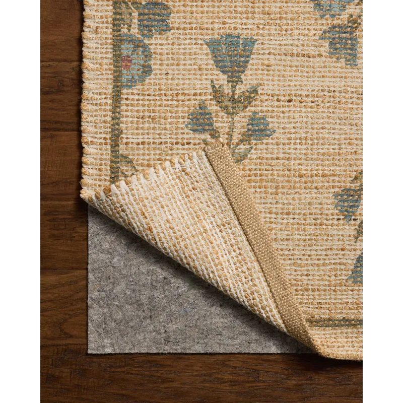 Chris Loves Julia x Loloi Rue Moss / Blue 7\'-6\" x 9\'-6\" Rug