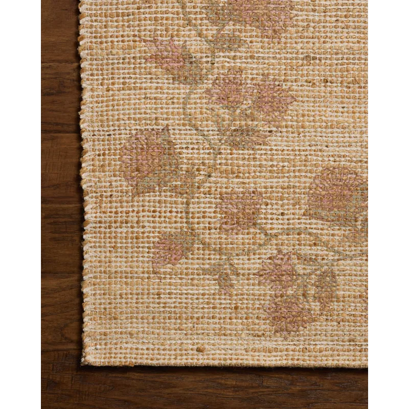 Chris Loves Julia x Loloi Rue Natural / Multi 7\'-6\" x 9\'-6\" Rug