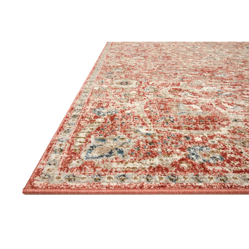 Saban Rust / Beige Rug (7' 10" X 10')