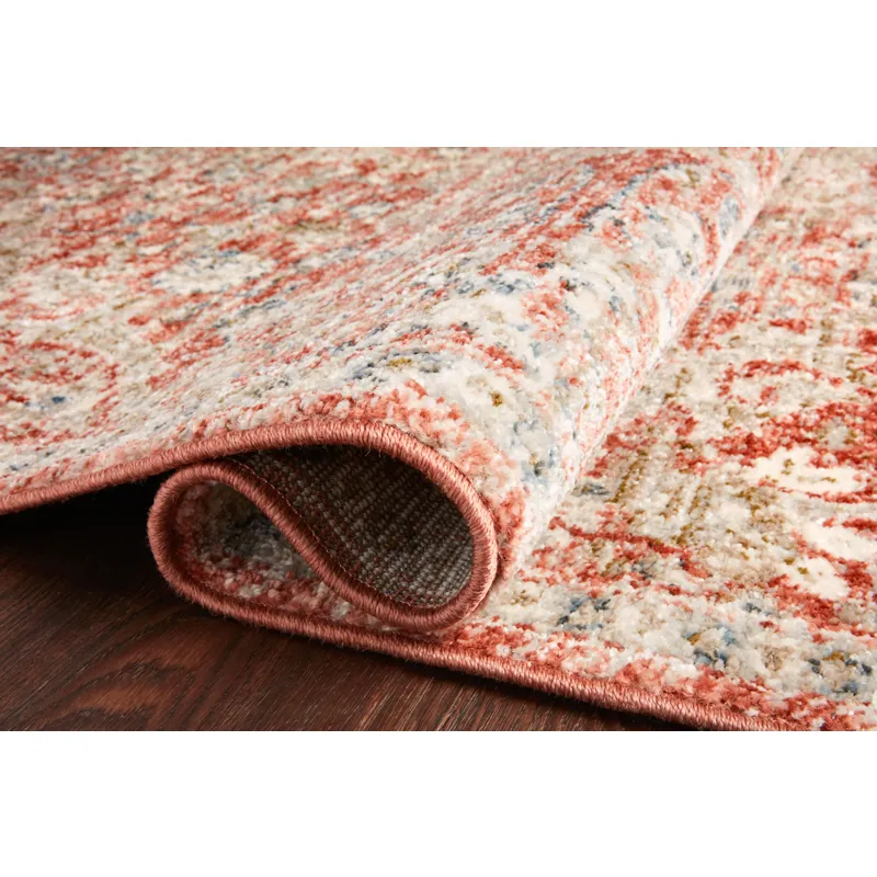 Saban Rust / Beige Rug (7' 10" X 10')