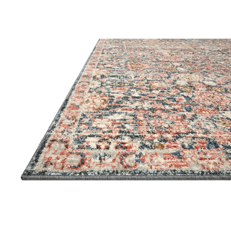 Saban Navy / Rust Rug (11' 6" X 15')