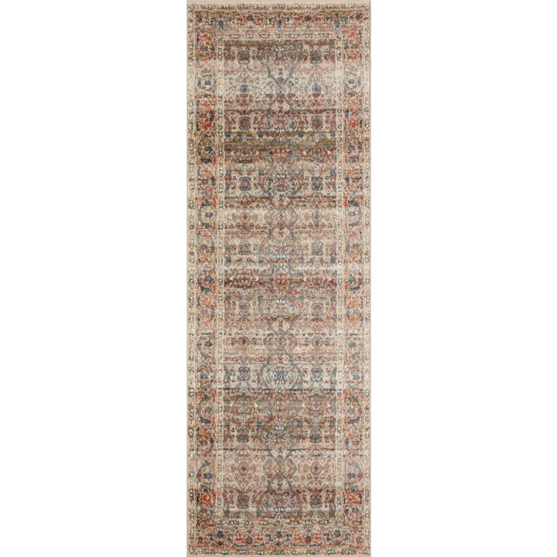 Saban Sand / Rust Rug (3' 9" X 5' 9")