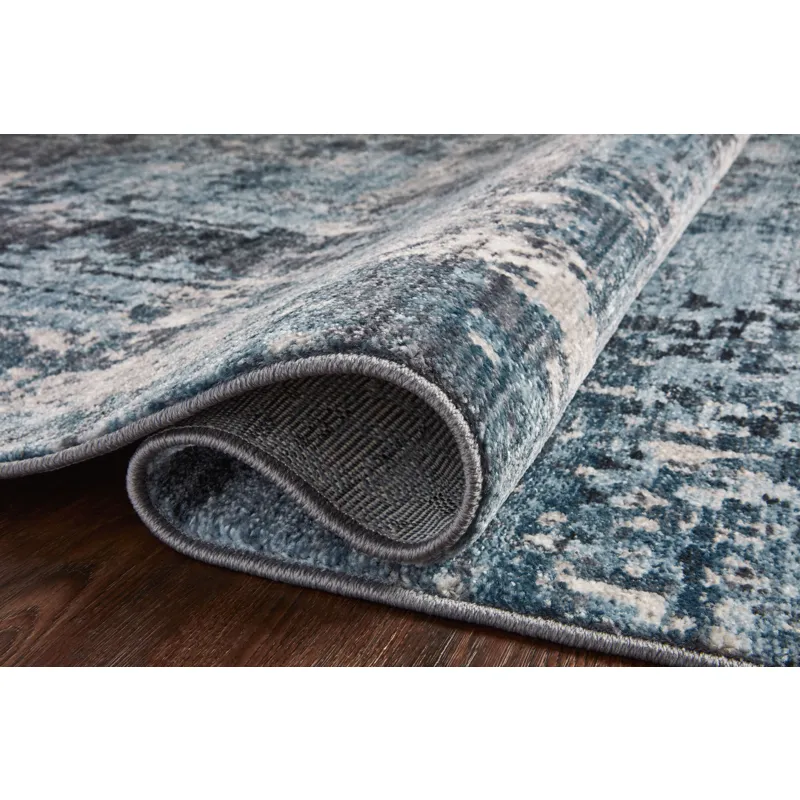 Samra Charcoal / Sky Rug (11' 6" X 15' 7")