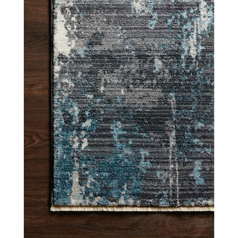 Samra Charcoal / Sky Rug (11' 6" X 15' 7")