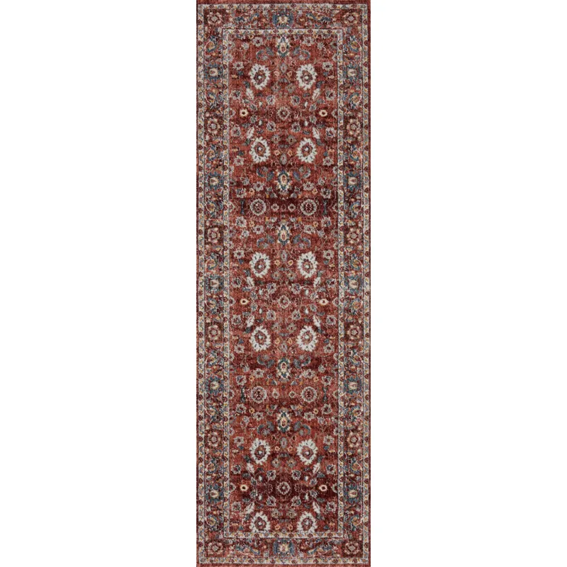 Samra Brick / Multi Rug (2' 7" X 8' 0")