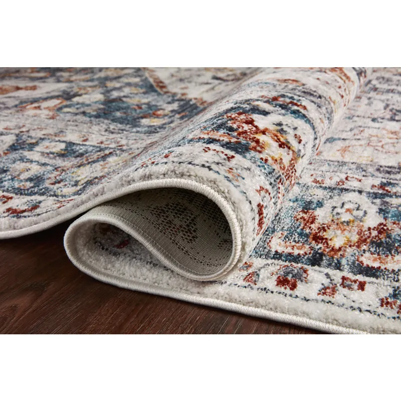 Samra Ivory / Denim Rug (11' 6" X 15' 7")