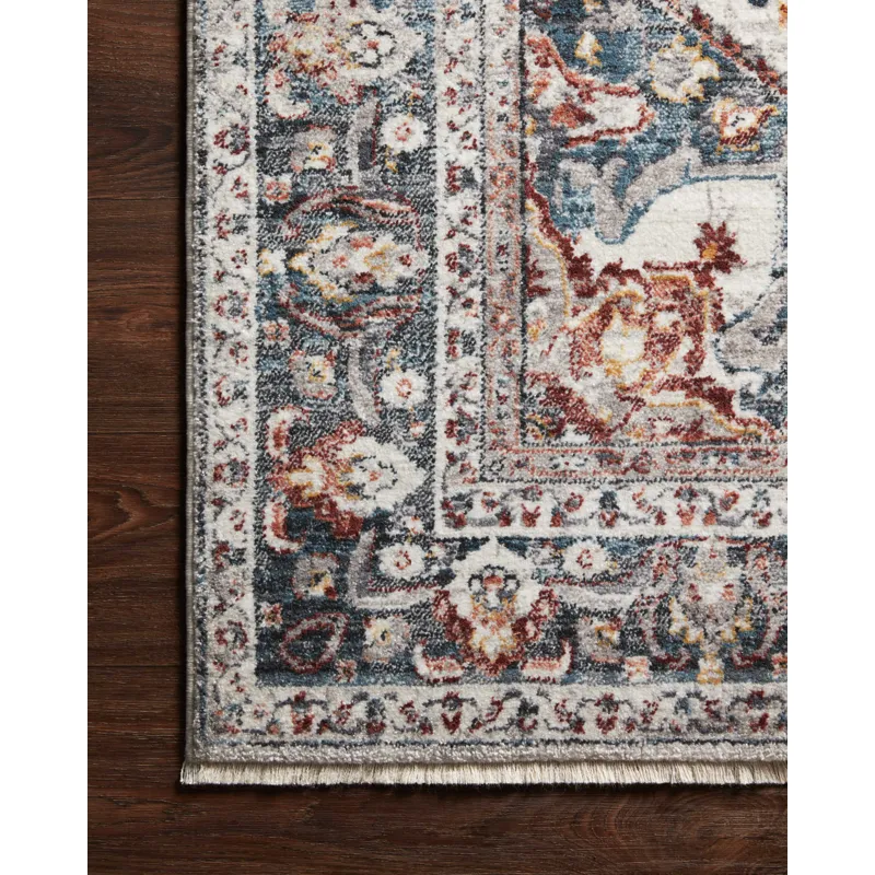 Samra Ivory / Denim Rug (11' 6" X 15' 7")