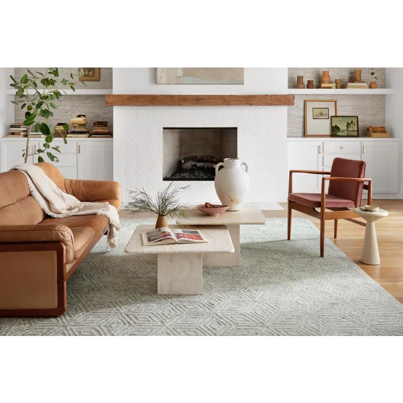 Loloi X Magnolia Home By Joanna Gaines Sarah 3\'-6\" X 5\'-6\" Rug