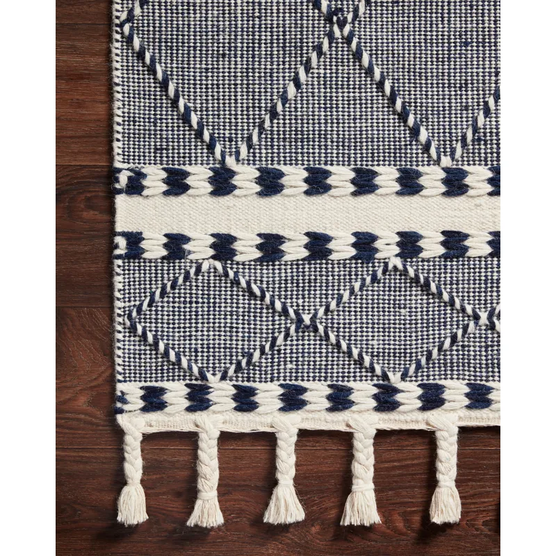 Sawyer Navy Rug (3' 6" X 5' 6")