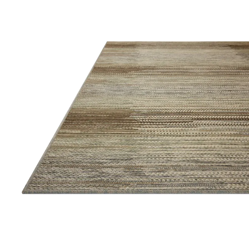 Loloi Saylor Earth / Natural 6\'-3\" x 9\'-2\" Indoor/Outdoor Rug